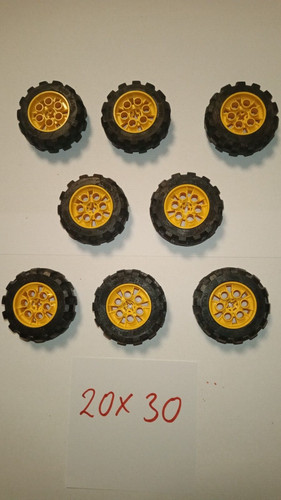 Lego technic reifen felge - 8, reifen+felge