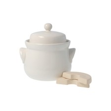 PureNature Gärtopf / Rumtopf / Sauerkrauttopf / Gurkentopf in 3 Größen mit Stein