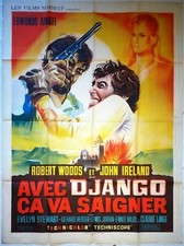 Plakat Kino Western Avec Django Ca VA Entlüftungskit - 120 X 160 CM
