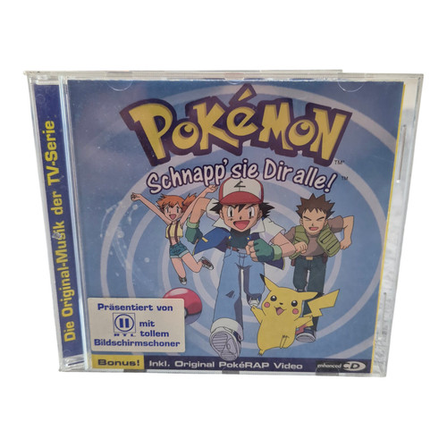 Pokemon soundtrack schnapp - cd,