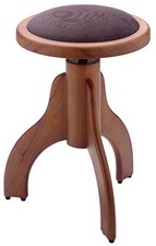 Stagg PS35 CHM VBR Matt, Klavierhocker, Farbe Wildkirsch, mit braunem Stoffbezug