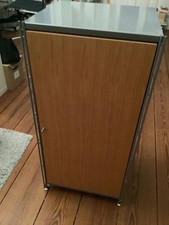 Ikea Peter Einsatzelement, Tür Buche, Metall grau