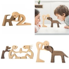 Hand Geschnitzte Holz Statue