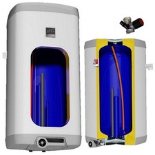 Elektrischer Warmwasserspeicher 80 100 160 L Liter + 4 kW Heizleistung 280/380 V