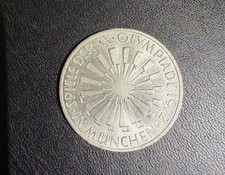 10 DM  1972 J, spiele der XX