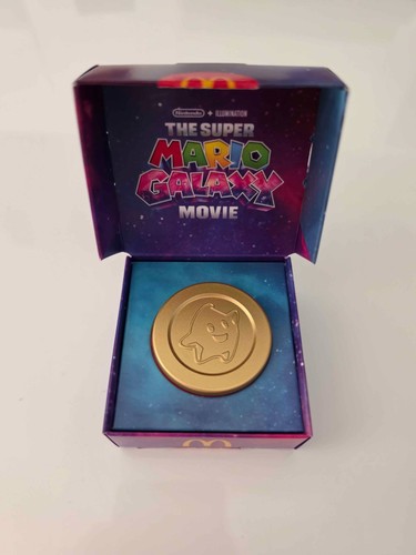 Mcdonalds super mario münze - super,