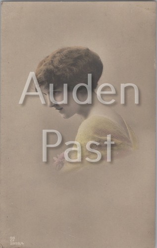 Vintage portrait postkarte - portrait,