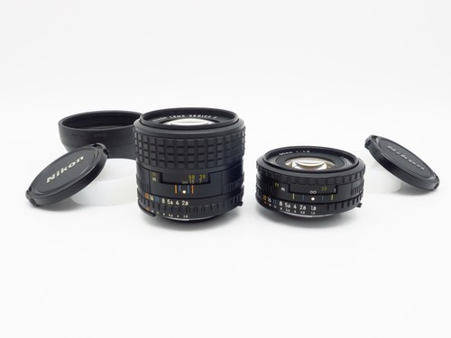 Nikon lens series objektiv - f, e