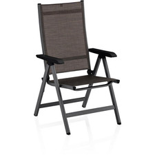 KETTLER Multipositionssessel Basic BASE verstellbarer Gartenstuhl anthrazit