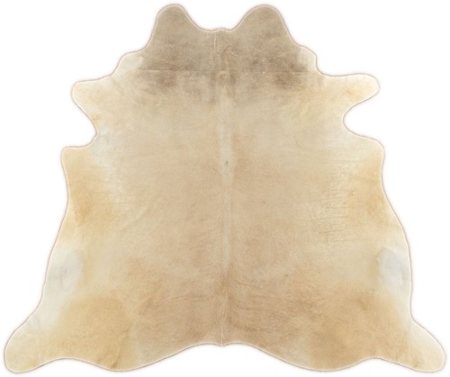 Kuhfell stierfell beige grau - beige,