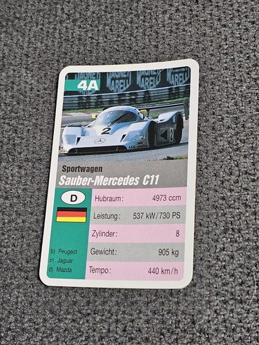 Sauber mercedes c11 - mercedes, 4a
