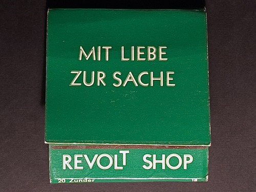 Altes streichholzheft - altes,