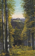 Alte Ansichtskarte 4122 - Blick von der Hohen Sonne mit Wartburg / Eisenach