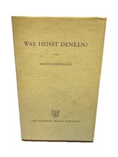 Martin Heidegger Was heißt