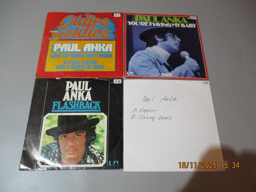 Single vinyl sammlung 4x - vinyl,