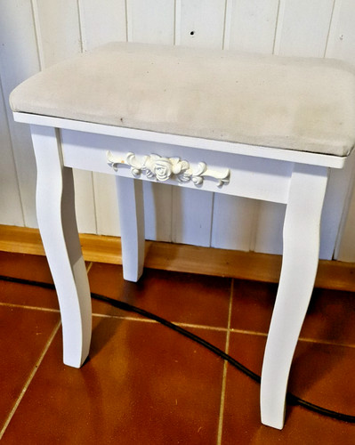 Hocker holz weiß - holz,