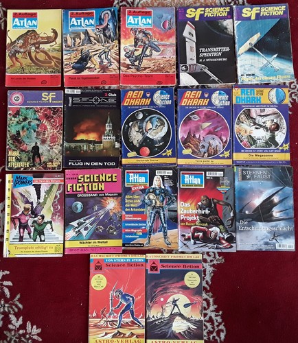 Heftromane science fiction - science,