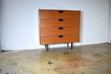 1960er Teak Kommode Vintage Schrank Mid Century Schuhschrank Flurschrank Retro