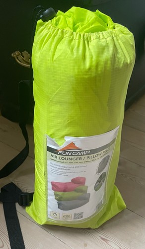 Funcamp air lounger - funcamp, pillow