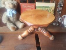 BLUMENBANK HOCKER HOLZ BLUMENSTÄNDER AUS HAUSHALTAUFLÖSUNG  ABZUGEBEN HANDARBEIT