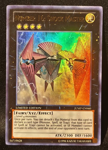 Yugioh number shock - number, master
