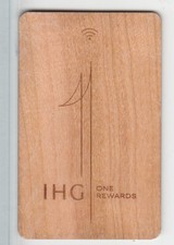 HOTEL KARTE Schlüssel KEY CARD  IHG one REWARDS Hotel & Resort USA MIAMI Wooden
