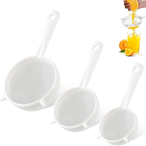 Küchensieb kunststoff 3er set - küchensieb,