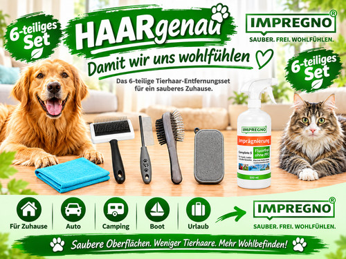 Set tierhaar entfernen - 6,