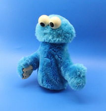 Krümelmonster | Cookie Monster Sesamstraße Handpuppe Stofftier 20cm Igel 1994