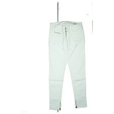 HERRLICHER Louzi Slim Damen stretch Jeans 7/8 ankle Hose Zip W27 Weiß Praxis NEU
