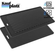 Gusseisen Grillplatte 45x24cm
