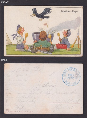 Vintage postcard germany wwi - vintage,