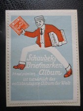 (14840) Reklamemarke - Schaubek´s Briefmarkenalbum