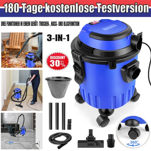 Staubsauger 5000w nass - 3-in-1,