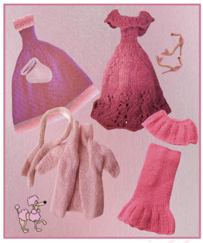 Strickanleitung barbie fashion - strickanleitung,