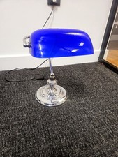 Vintage Bankers Lampe mit