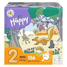 bella baby Happy Box Windeln comfort Größe 2 Mini 3-6kg 156 Stück