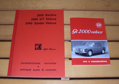 Alfa romeo 2000 veloce - gt,