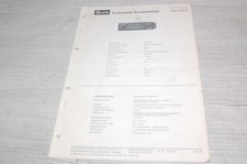 PRIVILEG/ QUELLE ORIGINAL SERVICEUNTERLAGEN für AUTOKASSETTENRADIO ACR2795