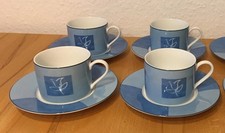 4x Kaffeetasse+Untertasse