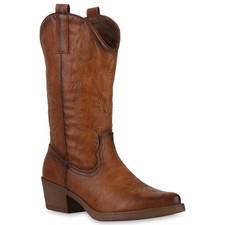 Damen Cowboystiefel Stiefel