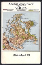 Stralsund, Landkarte von der