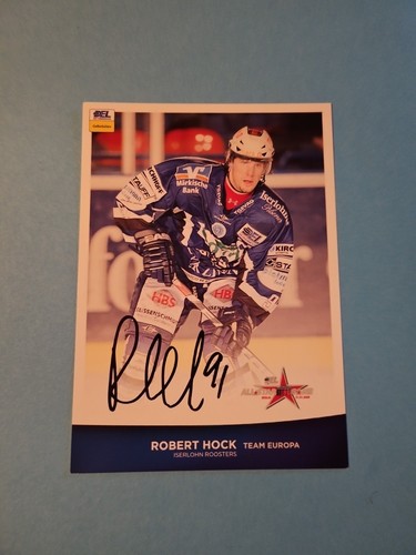 Del eishockey autogrammkarte - eishockey,