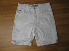 Hose/Bermuda für Jungen v. BLEND ca. Gr. 164-176, weiß, kurz m. Stretch