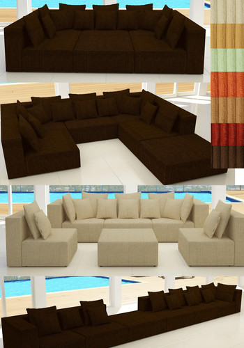 Wohnlandschaft 6tlg - %,
