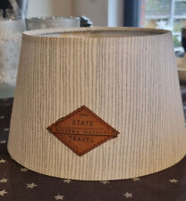 Lampenschirm von Riviera Maison, gebraucht, weiß-blau, klein