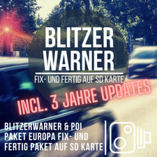 Blitzerwarner paket passend - paket,