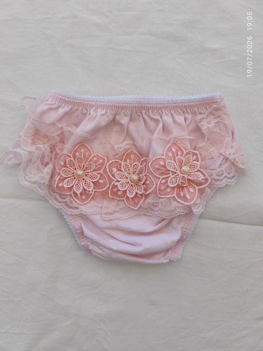 Damen panty slip rosa - panty, blumen