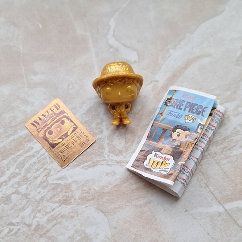One piece kinder joy goldener - one,