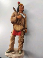 Indianer Figur - Castagna - Tecumseh - Vitrinenstück - Western - 17 cm